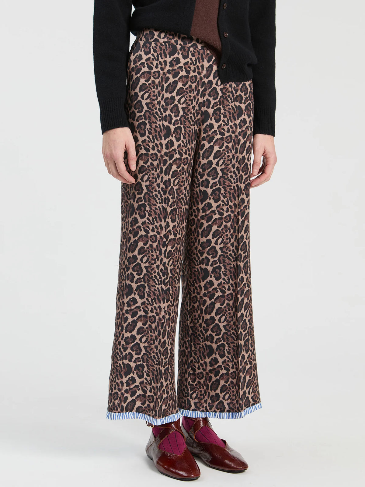 Animal Stripe Trousers