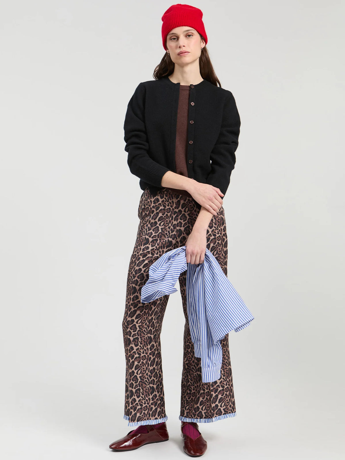 Animal Stripe Trousers