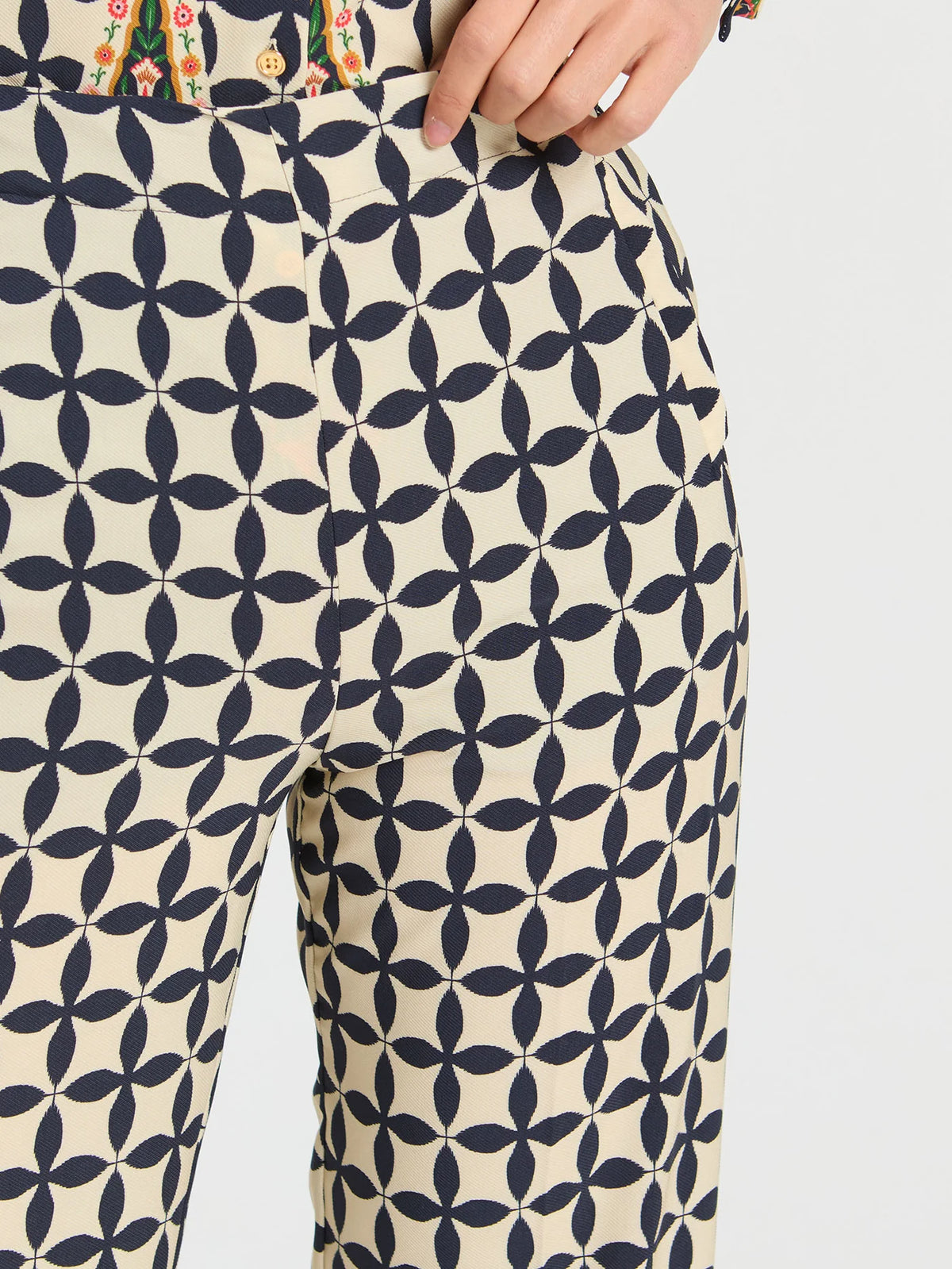 Geo Folk Trousers