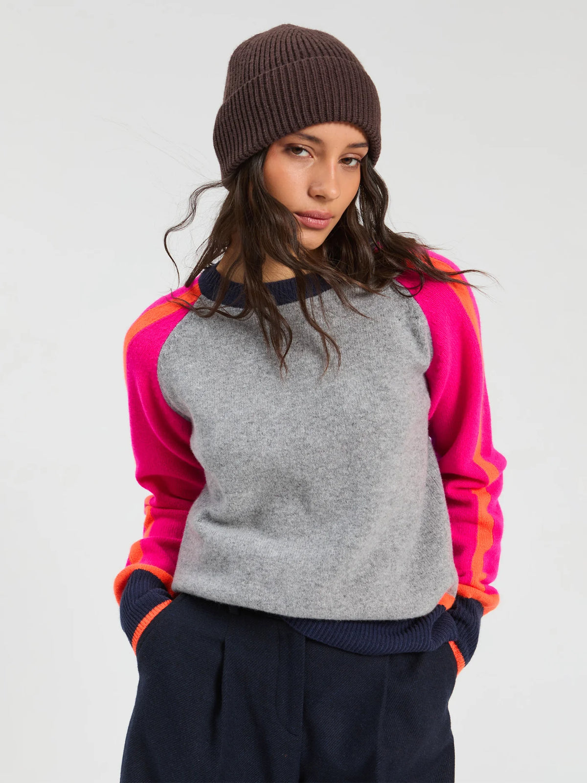 Colour Block Sweater