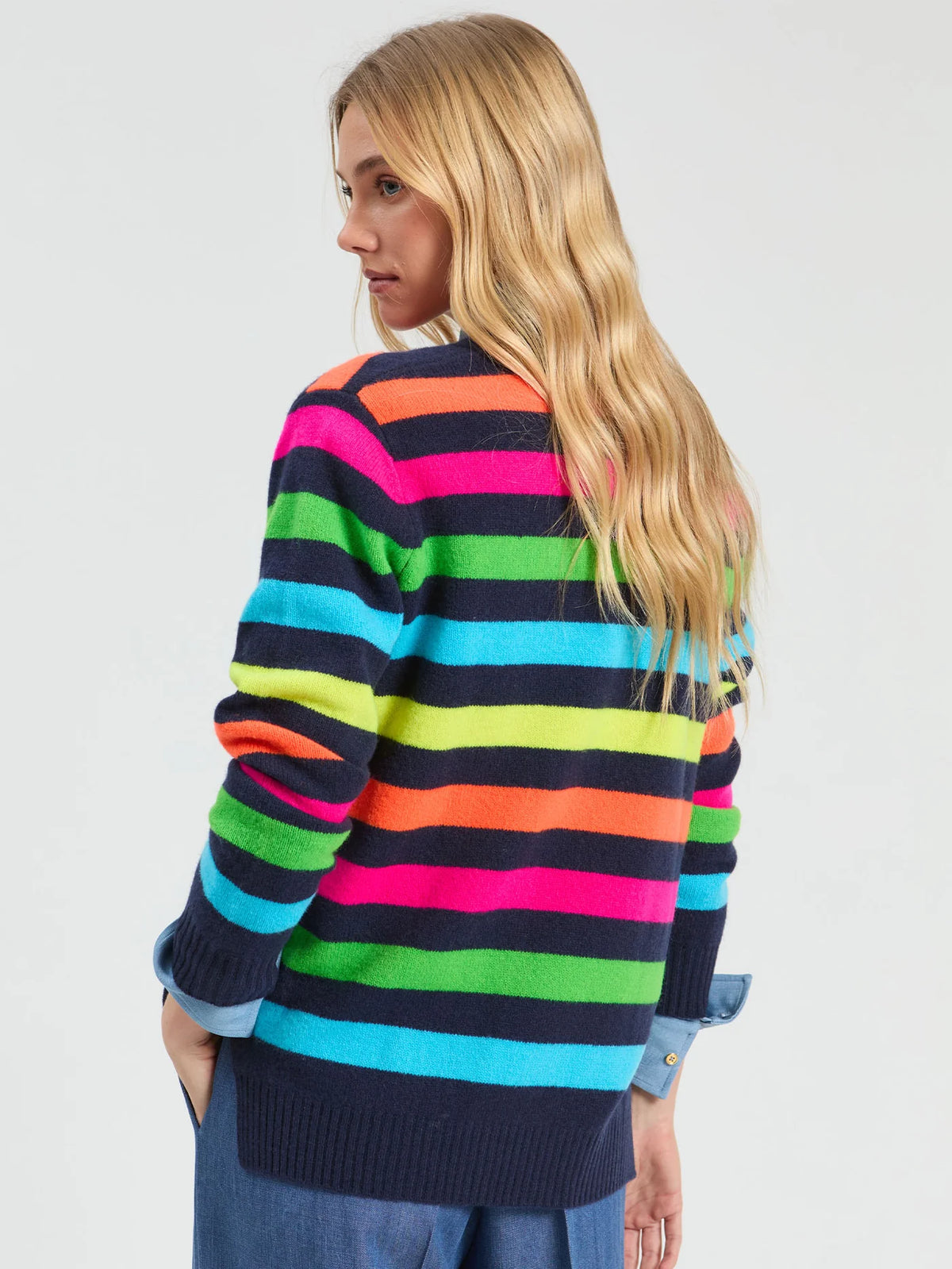 Alina Stripe Cardigan