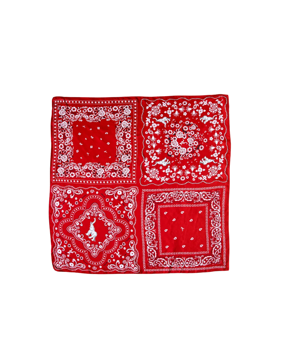 Gameday Square Silk Scarf