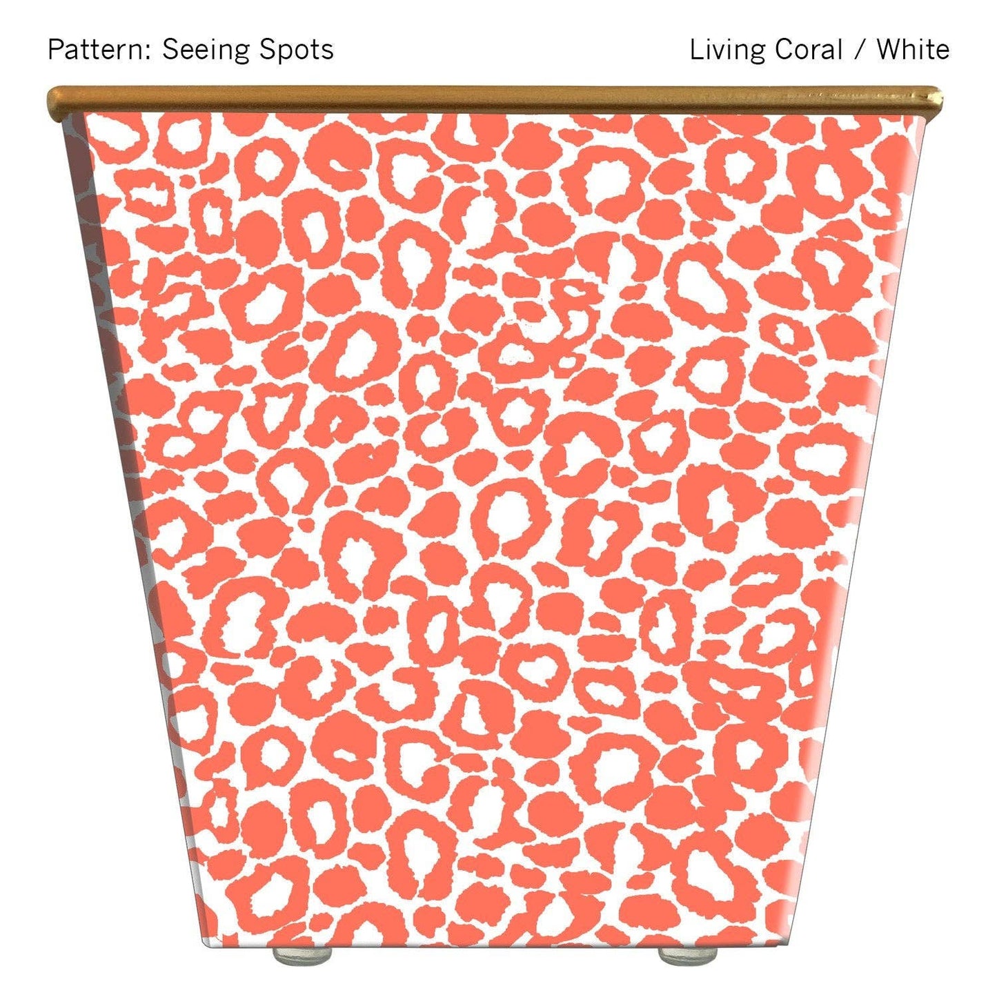 Extra Large Cachepot Container: Seeing Spots