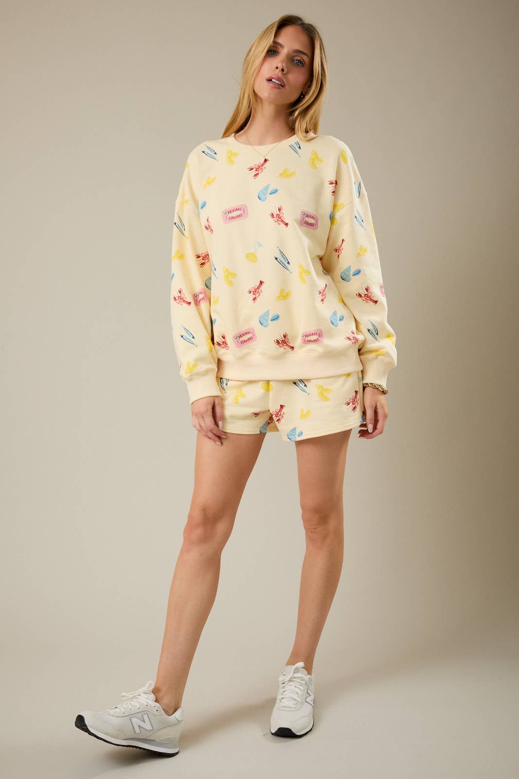 Sea Print Sweatshirt
