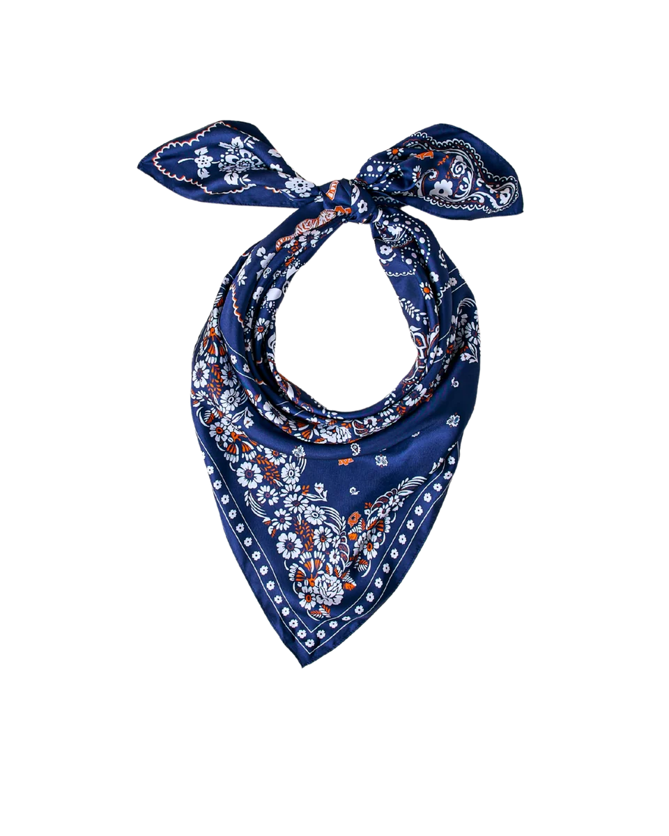 Gameday Square Silk Scarf