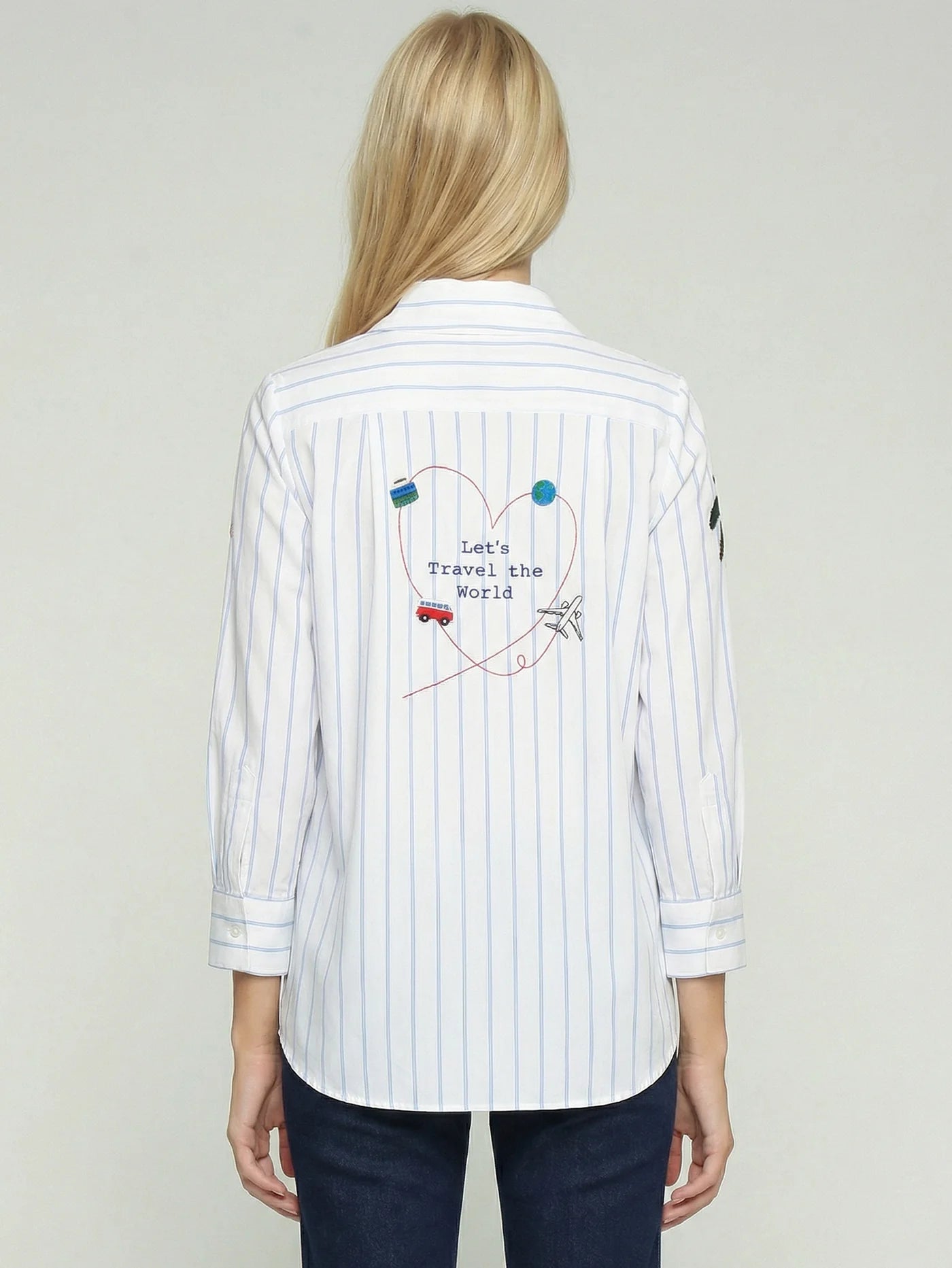 Embroidered Cotton Blouse