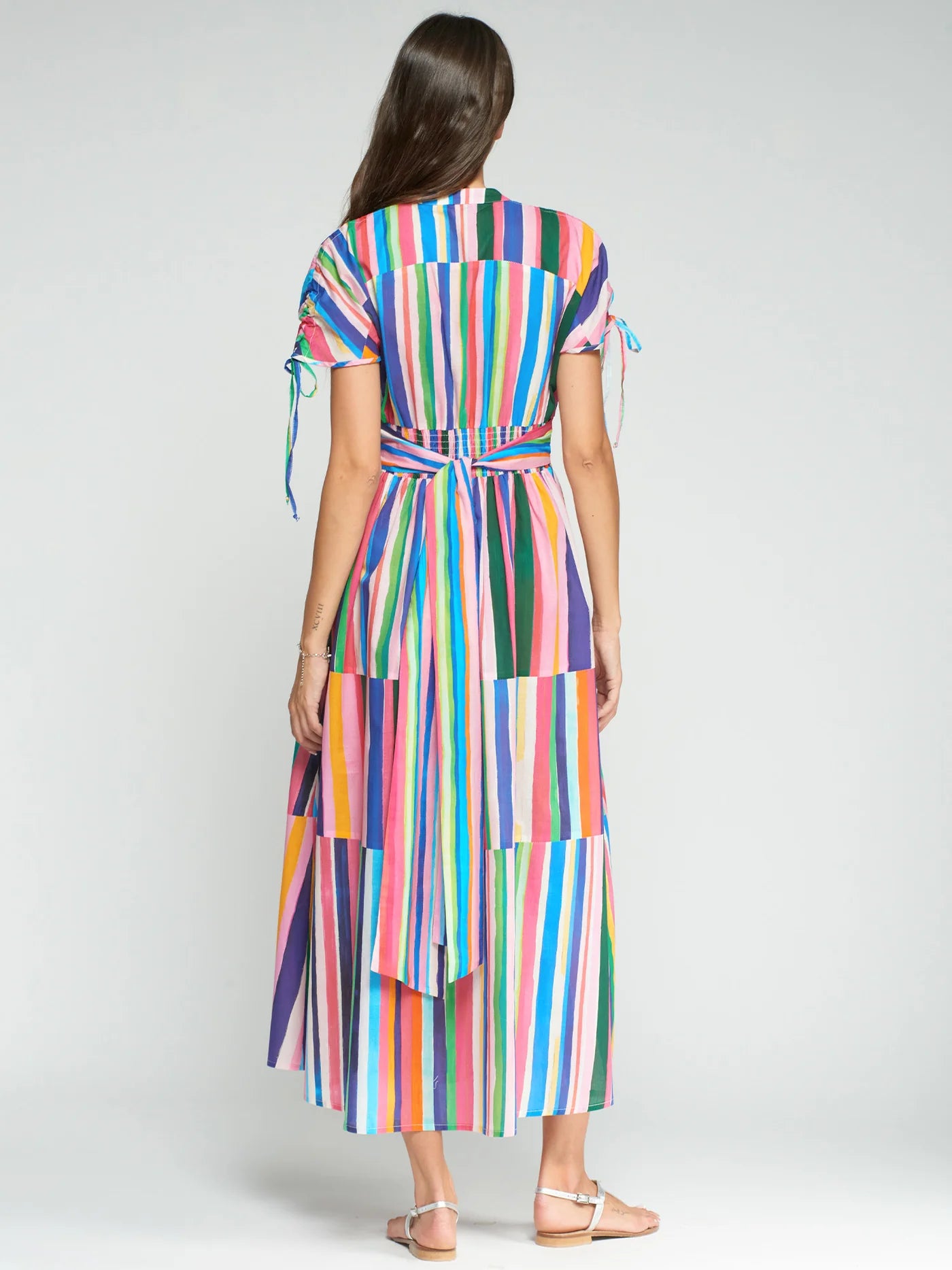 Multicolor Striped Dress
