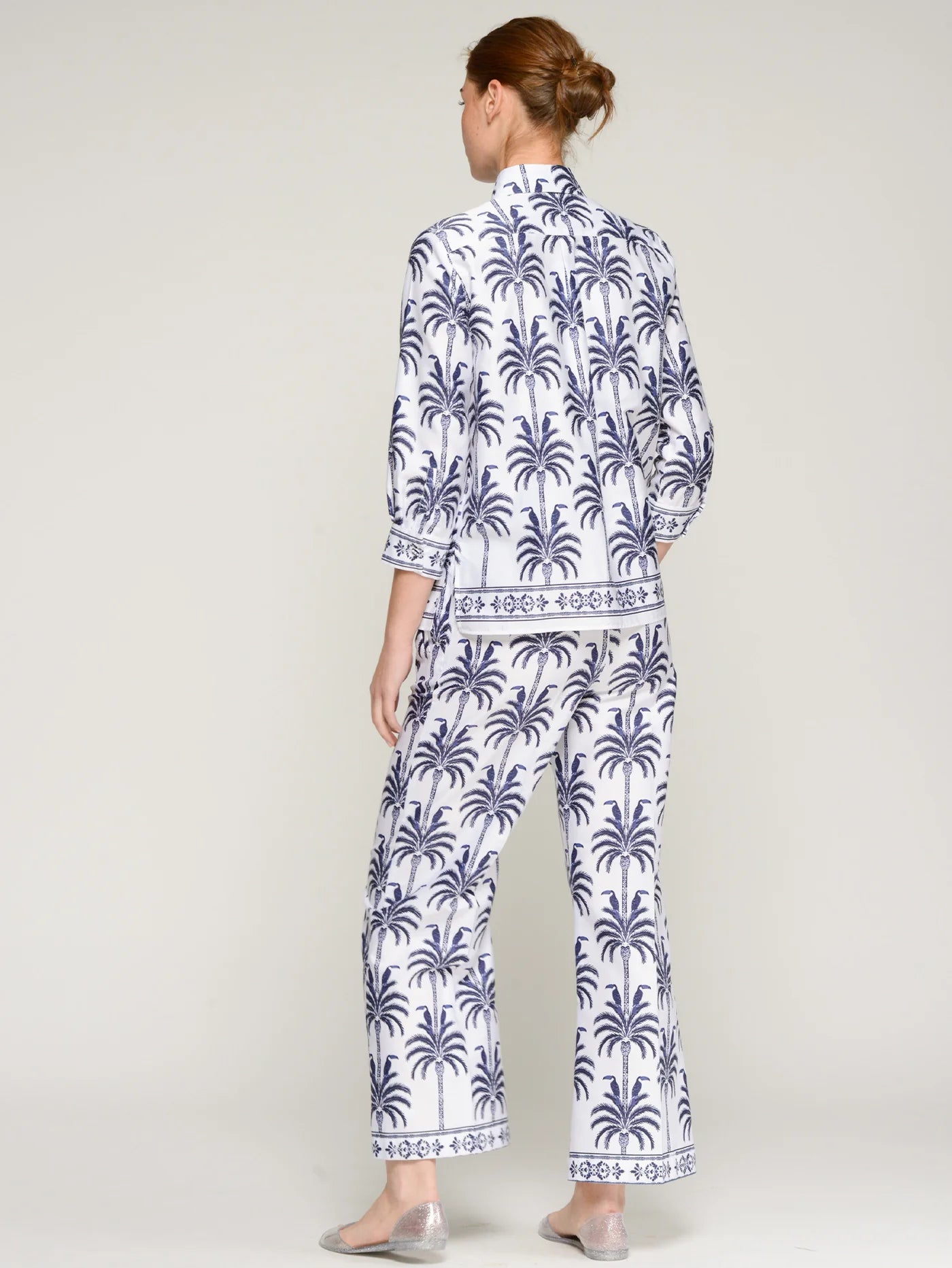 Toucan and Palm Pants