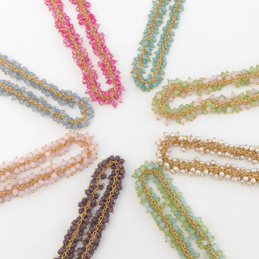Cluster Rosary Necklace