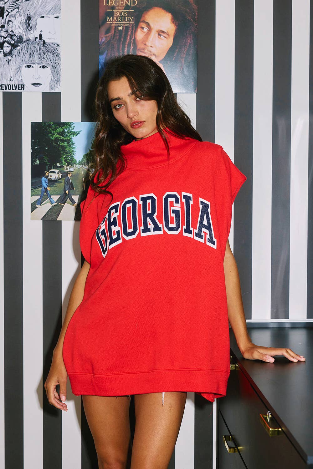 Georgia Oversized Muscle Capelet