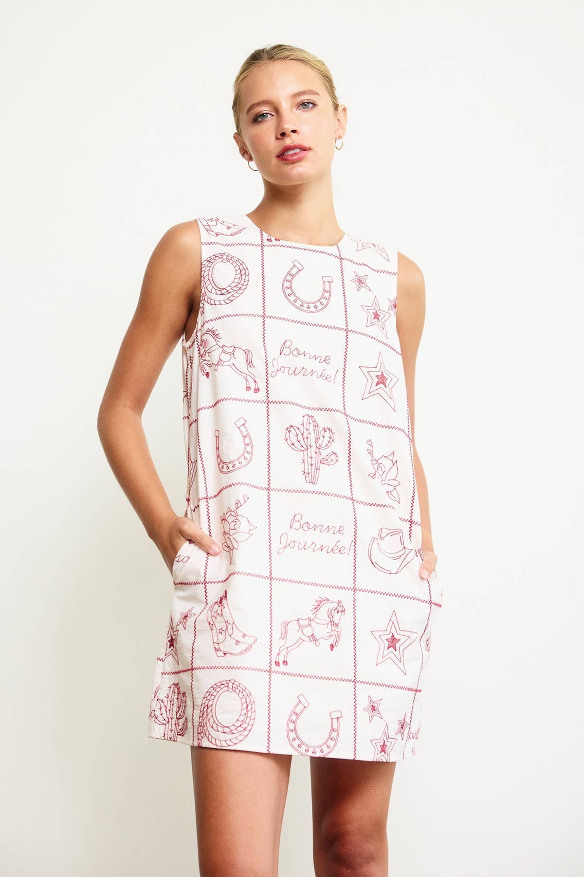 Western Flair Shift Dress