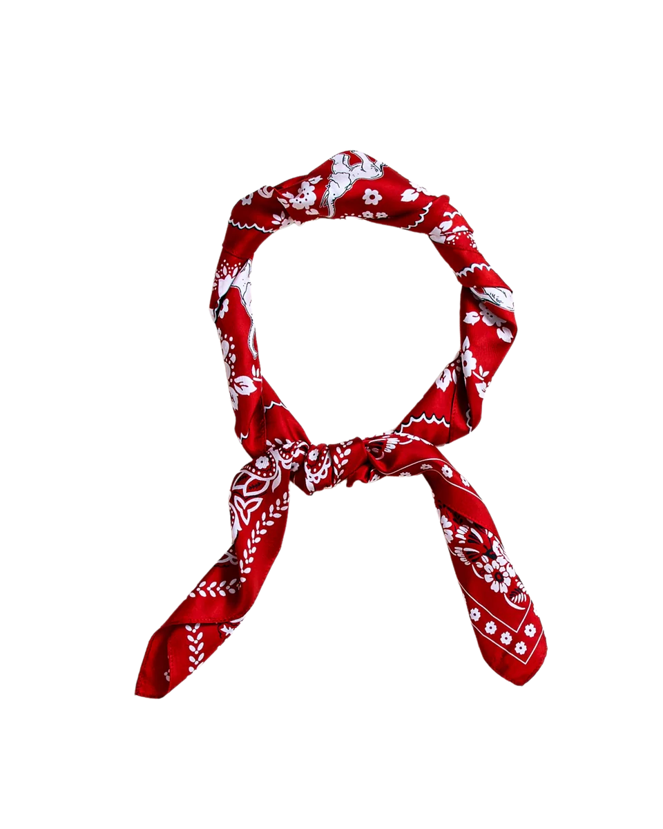 Gameday Square Silk Scarf