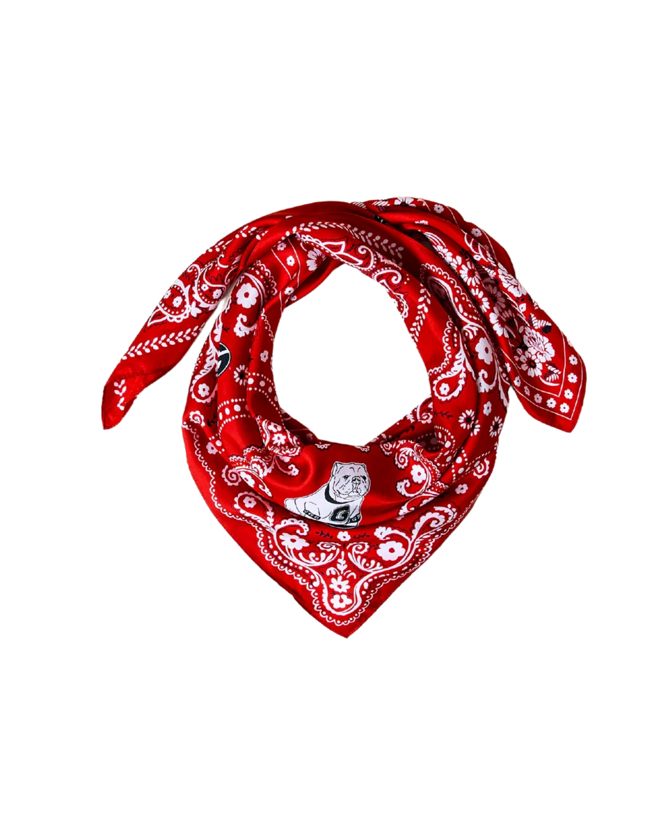 Gameday Square Silk Scarf