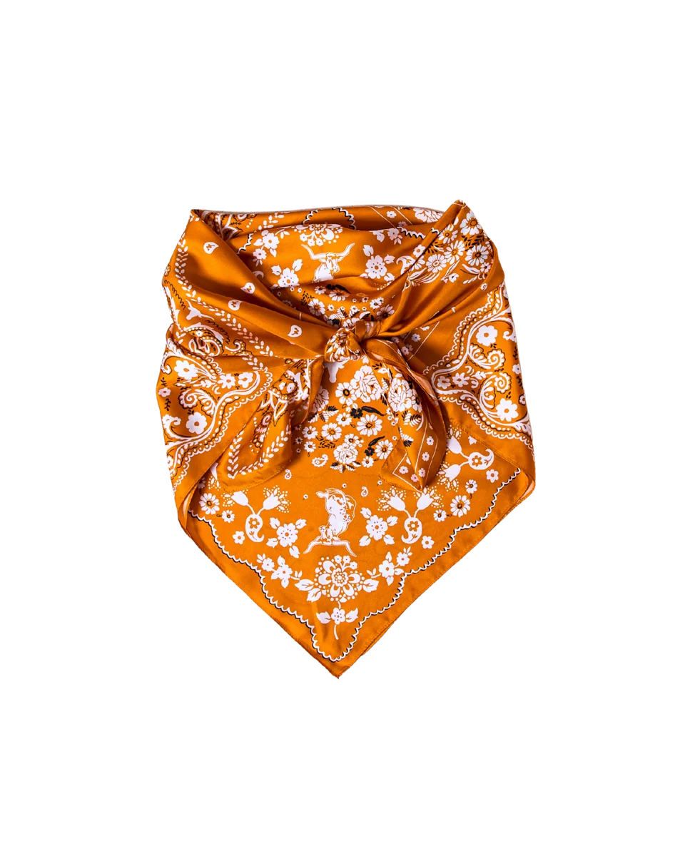 Gameday Square Silk Scarf