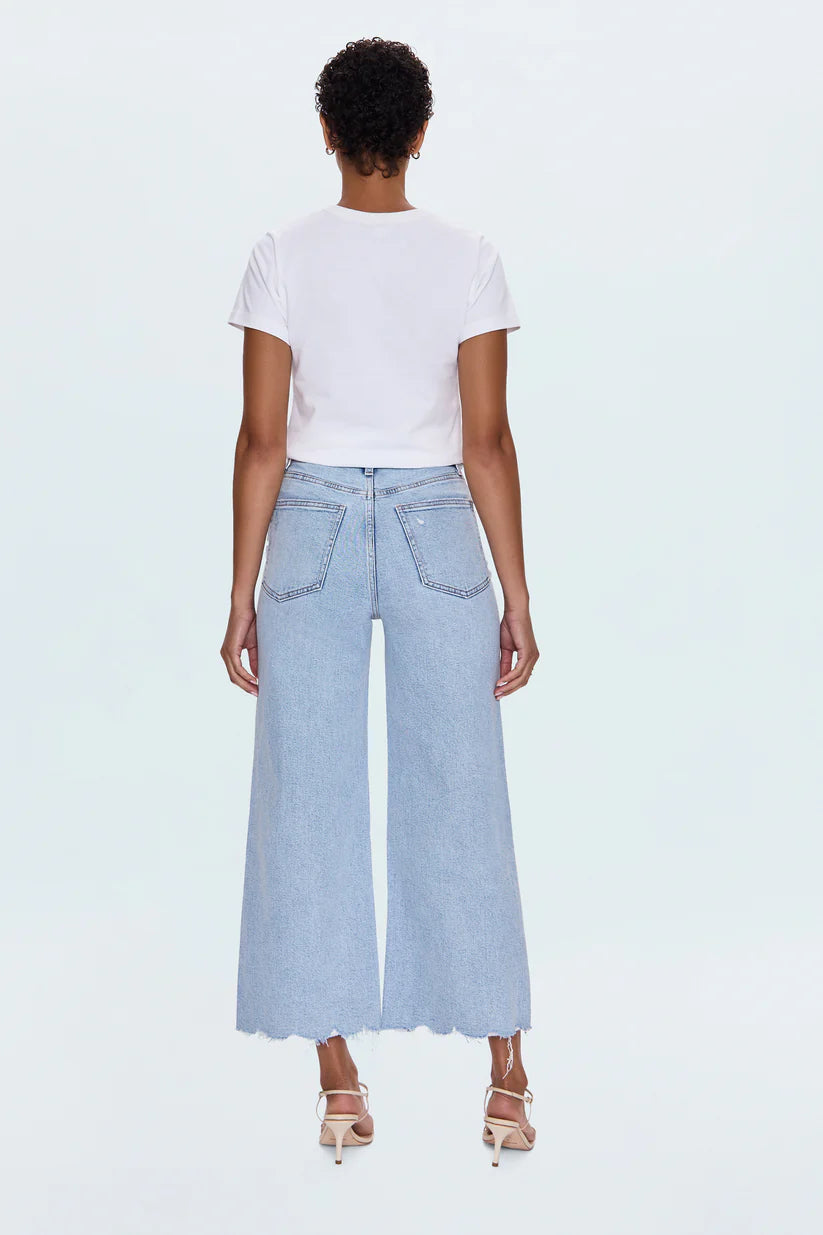 Lana Crop High Rise Ultra Wide Leg in Sun-Kissed Vintage