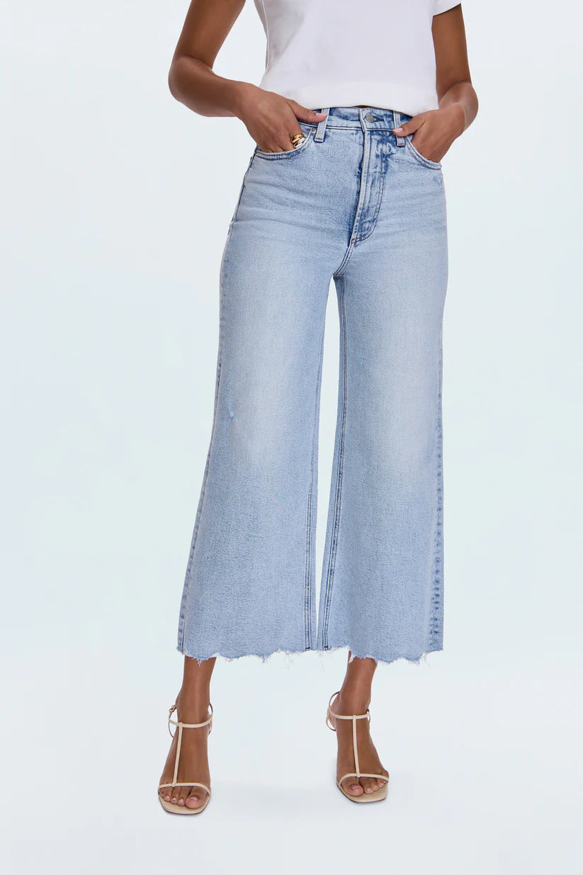 Lana Crop High Rise Ultra Wide Leg in Sun-Kissed Vintage