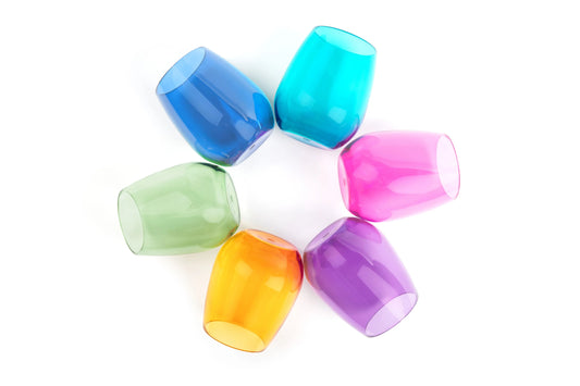 POP Boxed Stemless Acrylic Set of 6