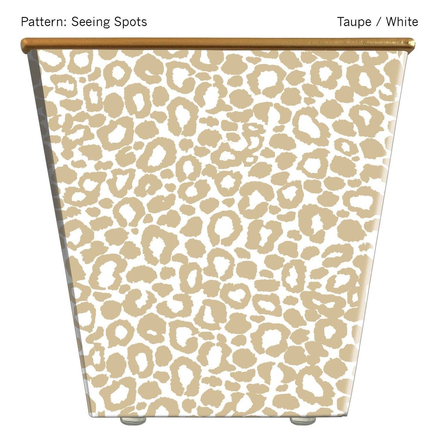 Extra Large Cachepot Container: Seeing Spots