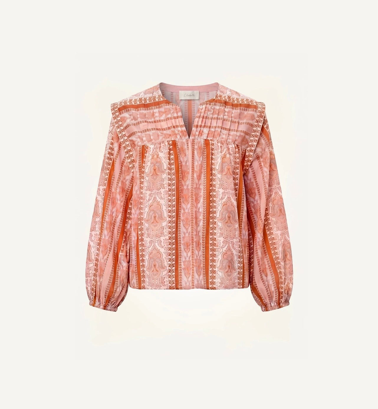 Cintia Top in Miramar Print