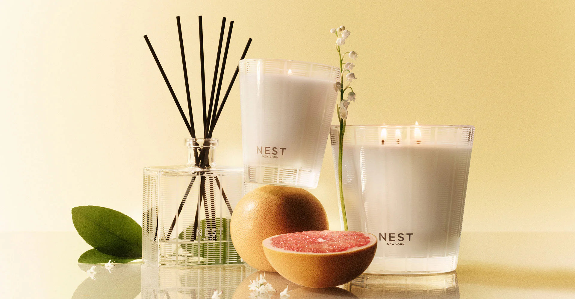 Nest Grapefruit Candle - Thumbnail 2