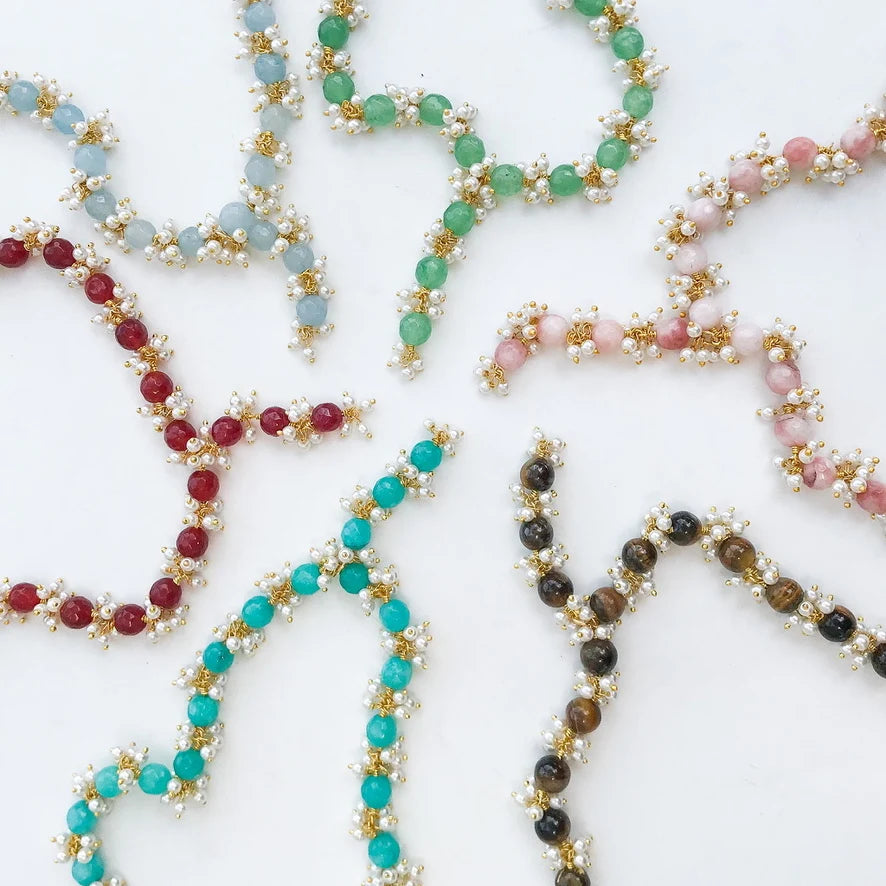 Cluster Rosary Necklace
