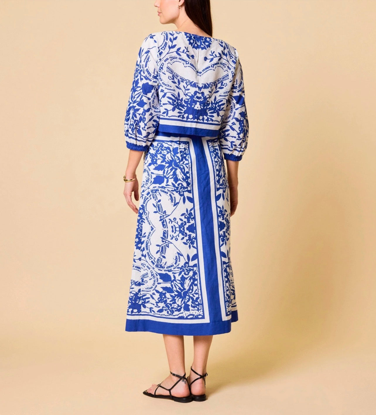 Lian Top in Altesse Print