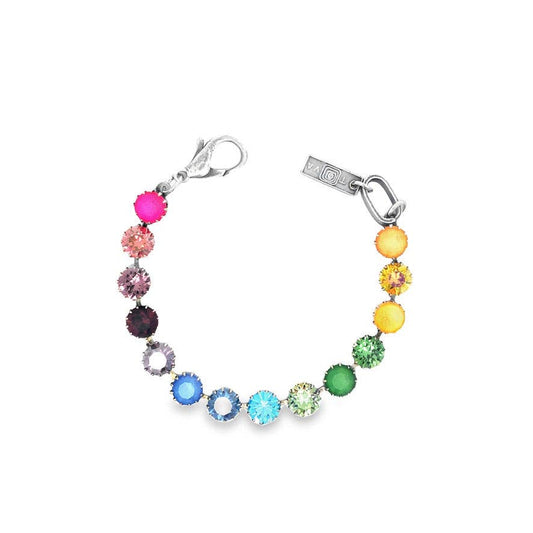 Chrisley Bracelet in Antique Silver Rainbow