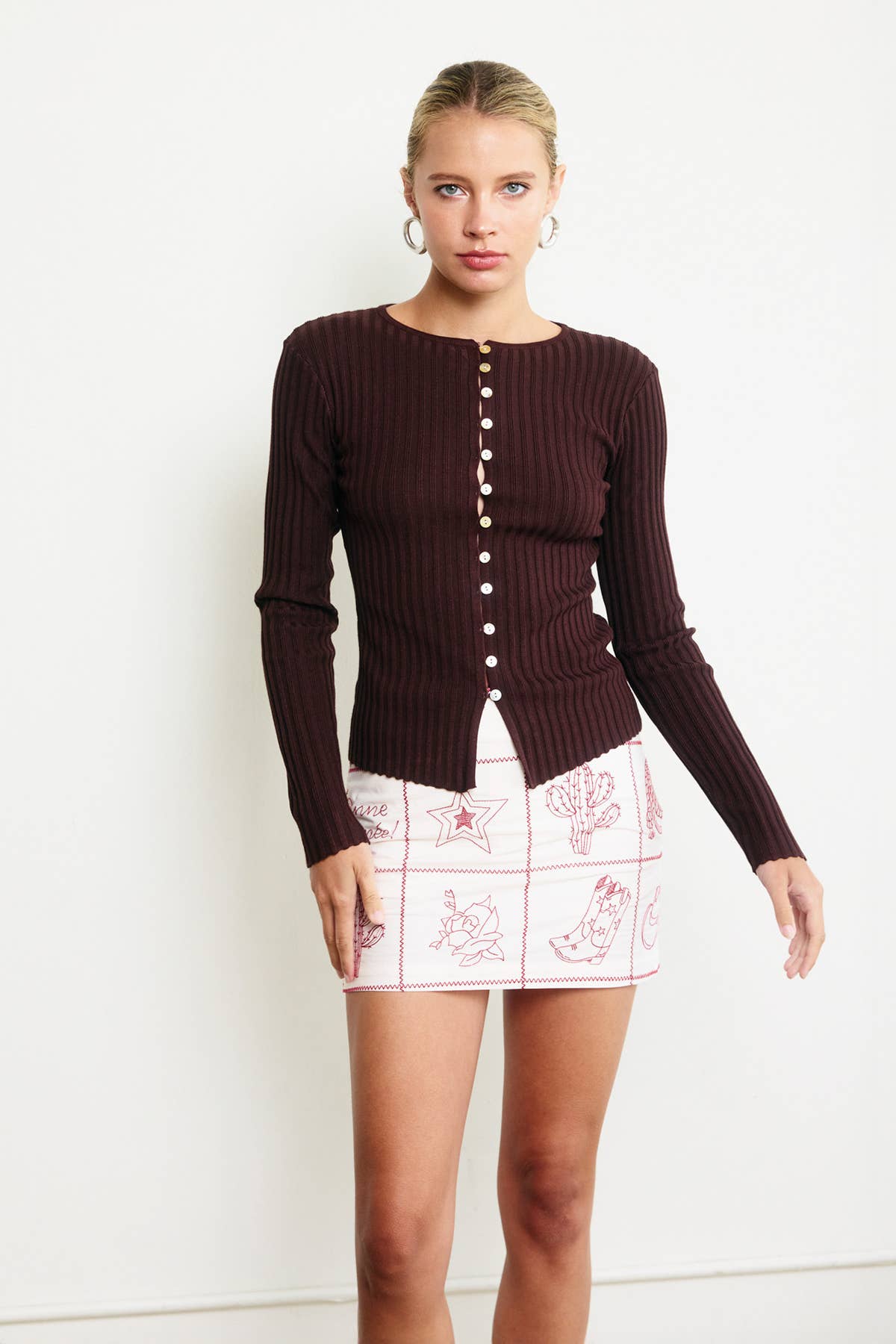 Western Flair Mini Skirt