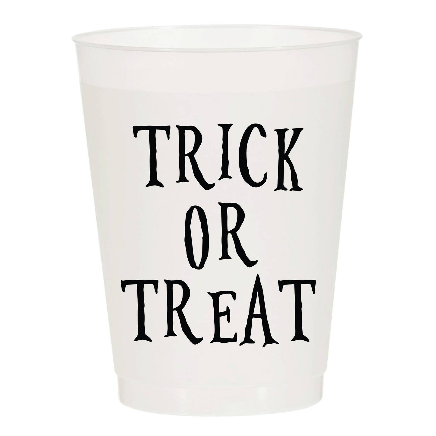 Trick Or Treat Halloween Frosted Cups - Halloween