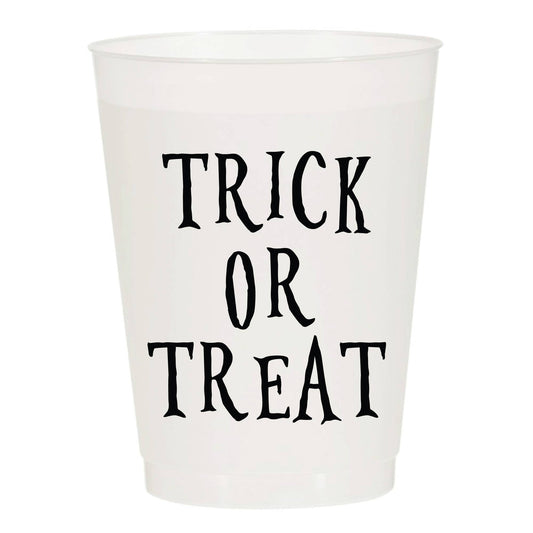 Trick Or Treat Halloween Frosted Cups - Halloween