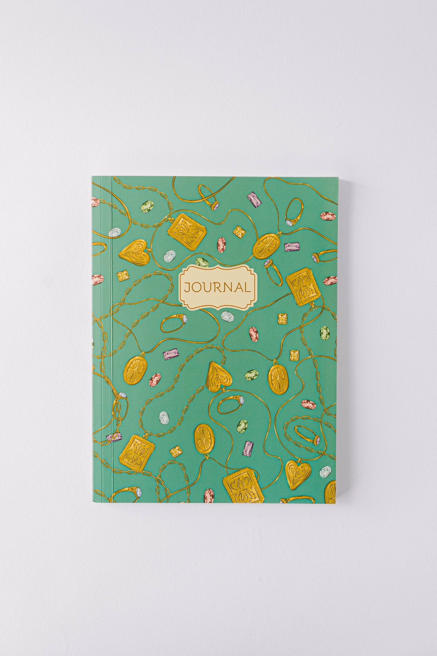 Gem Jewelry Softcover Notebook