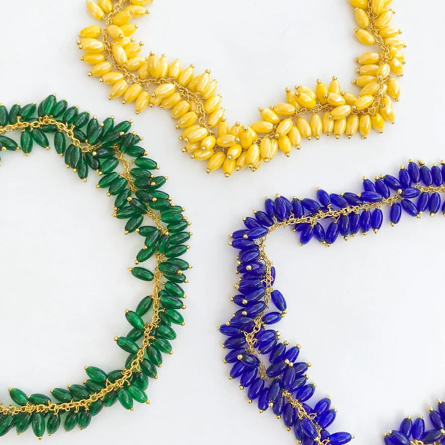Grape Pearl Rosary Chain