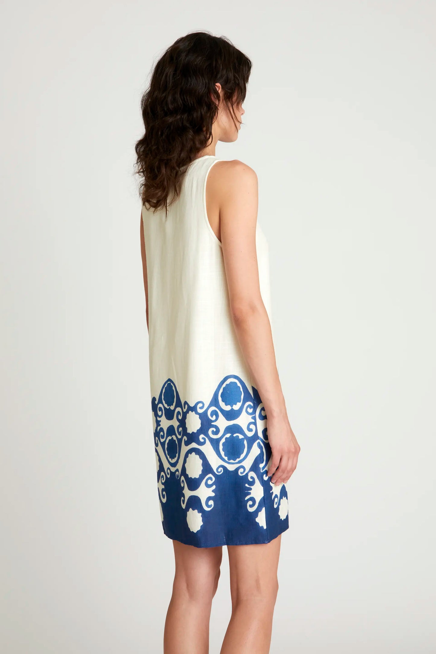 Goa Linen Short Dress