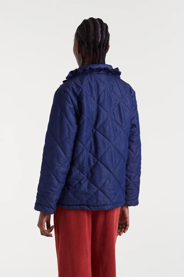 Chambray Quilted Jacket