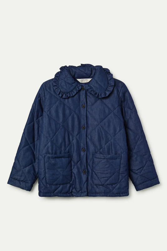 Chambray Quilted Jacket