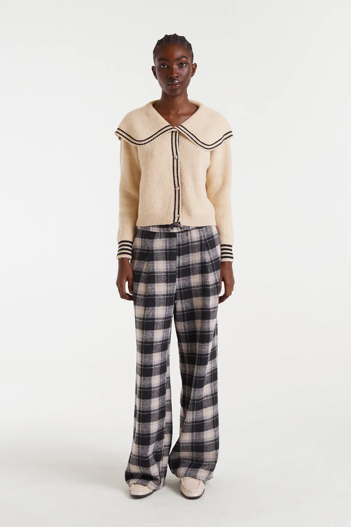 Sailor Collar Cardigan