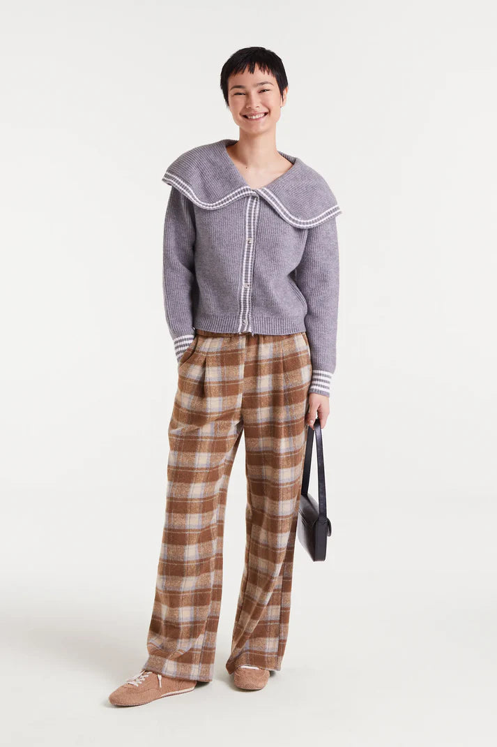 Sailor Collar Cardigan