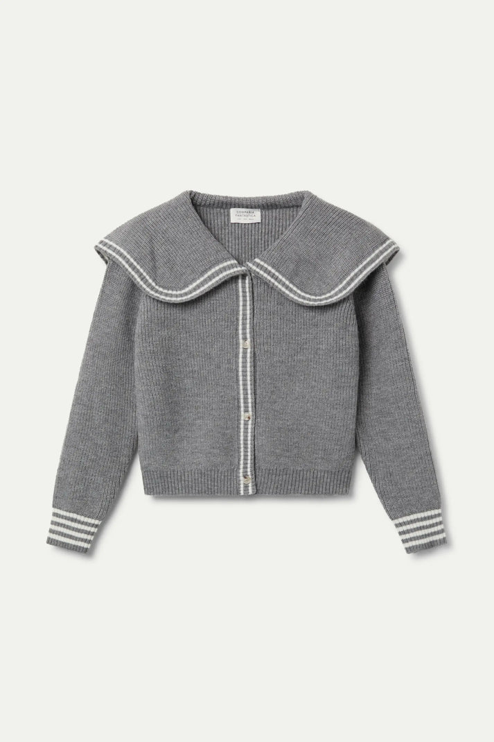 Sailor Collar Cardigan