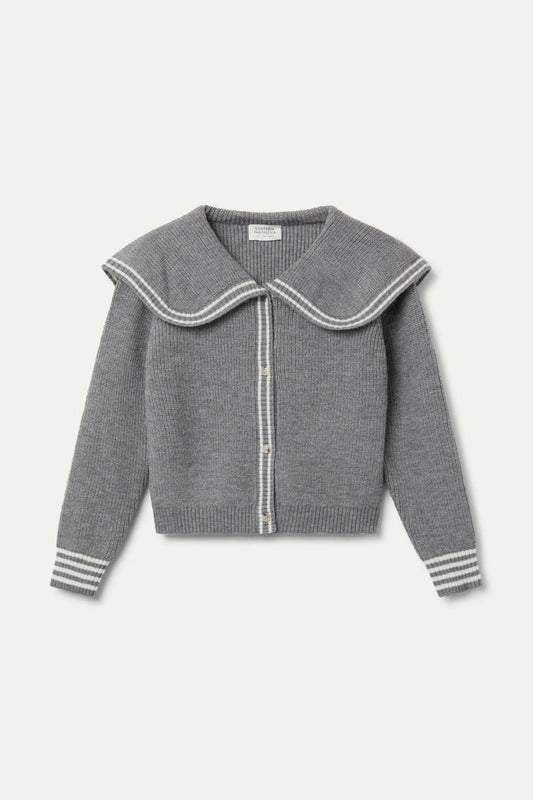 Sailor Collar Cardigan