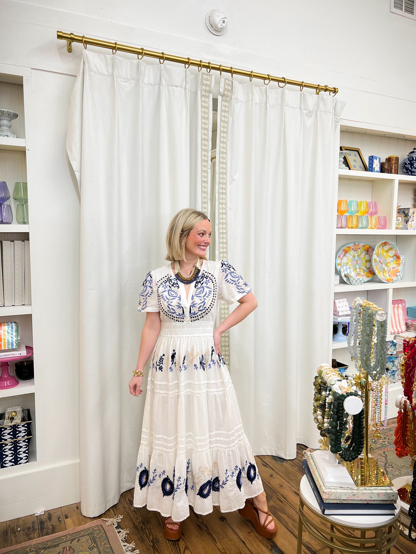 Paradise Maxi Dress in White