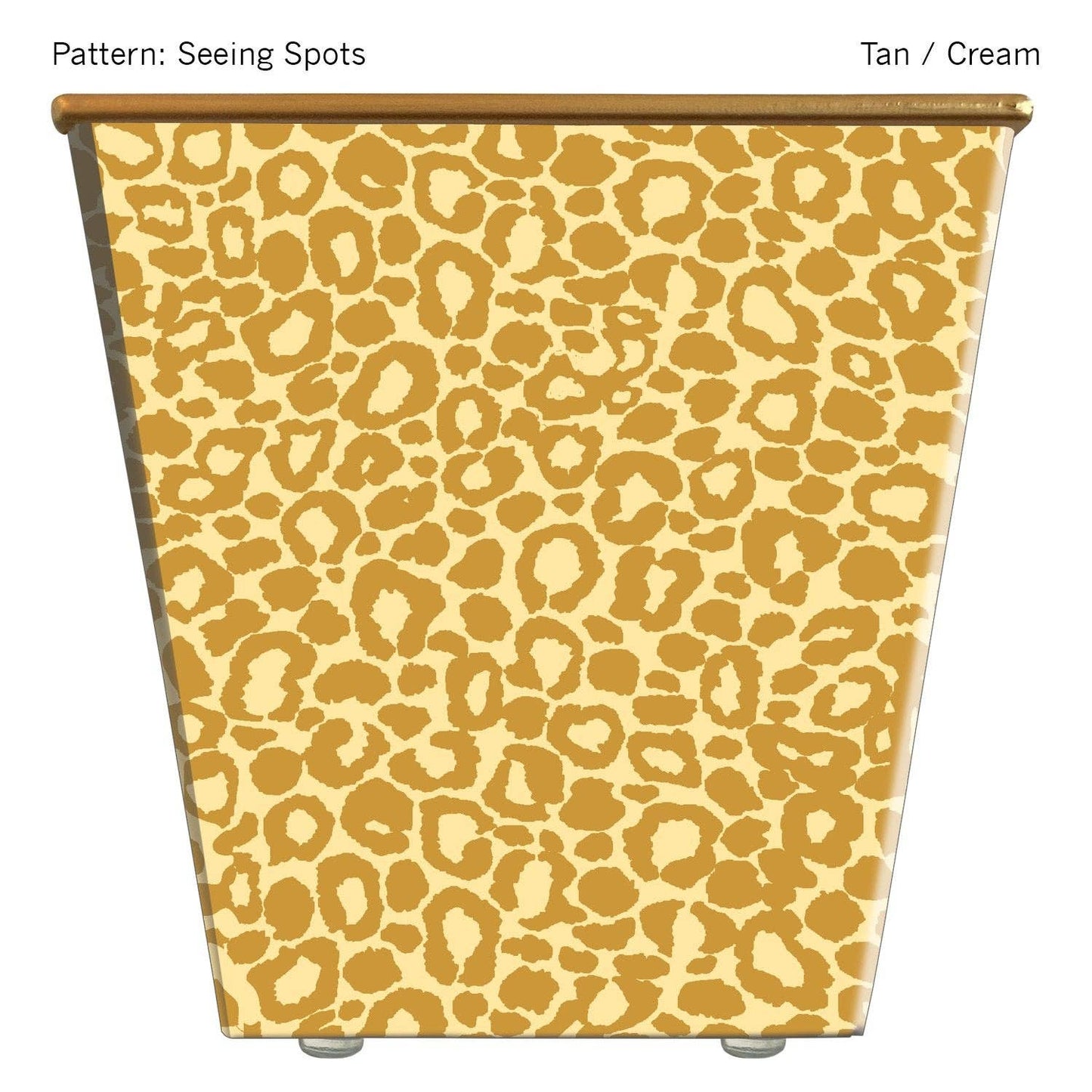 Extra Large Cachepot Container: Seeing Spots