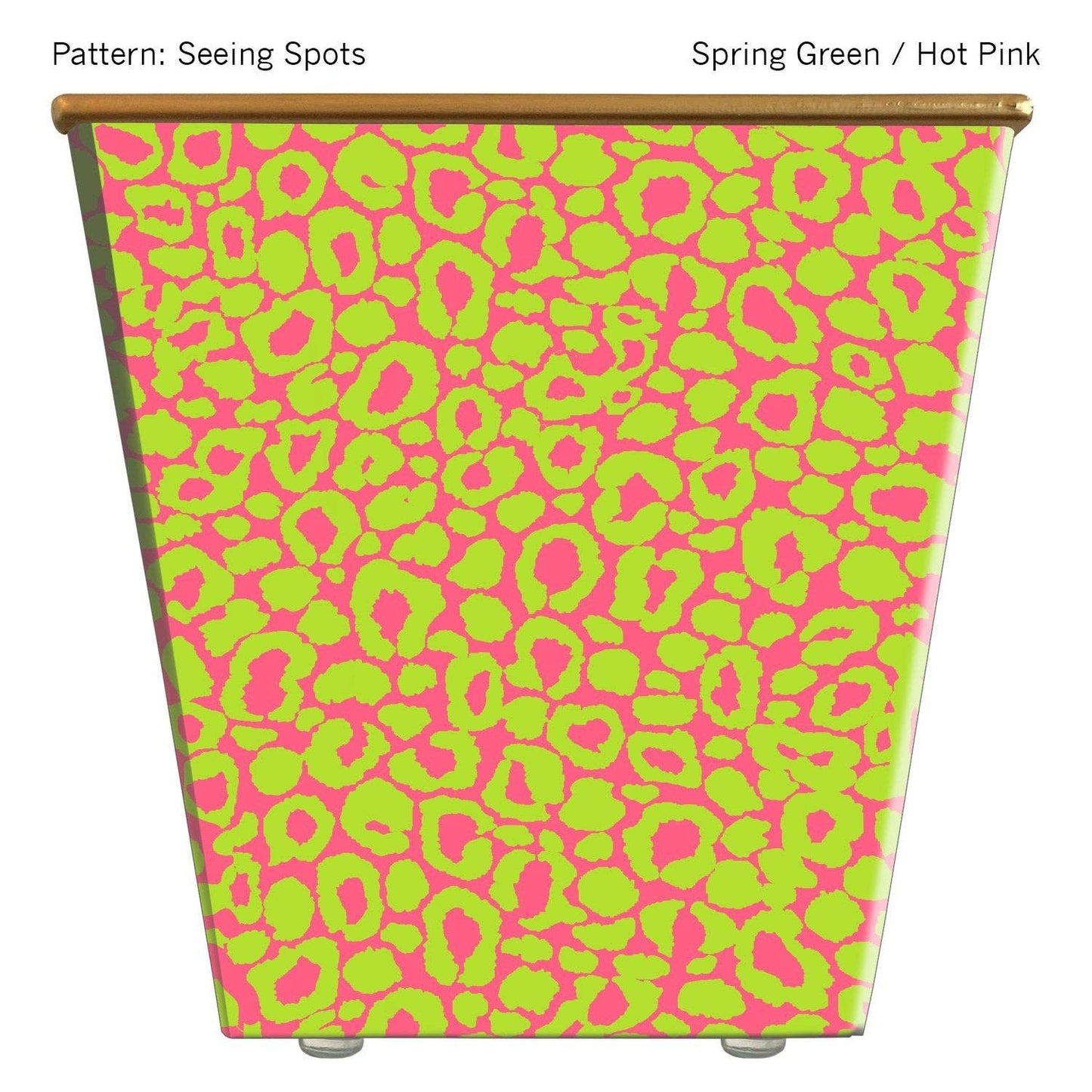 Extra Large Cachepot Container: Seeing Spots