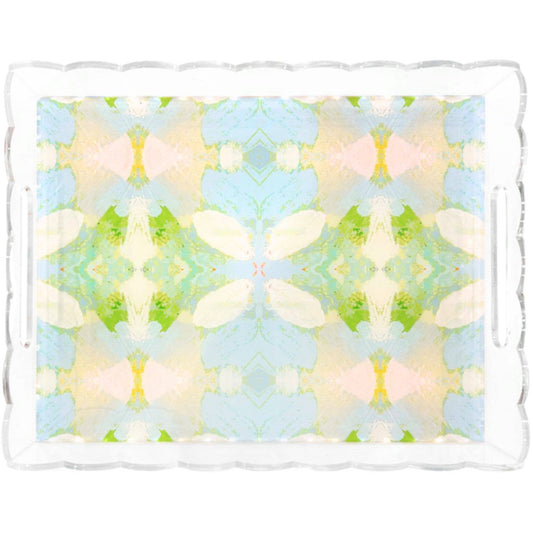 Elephant Falls Scalloped Tray Large