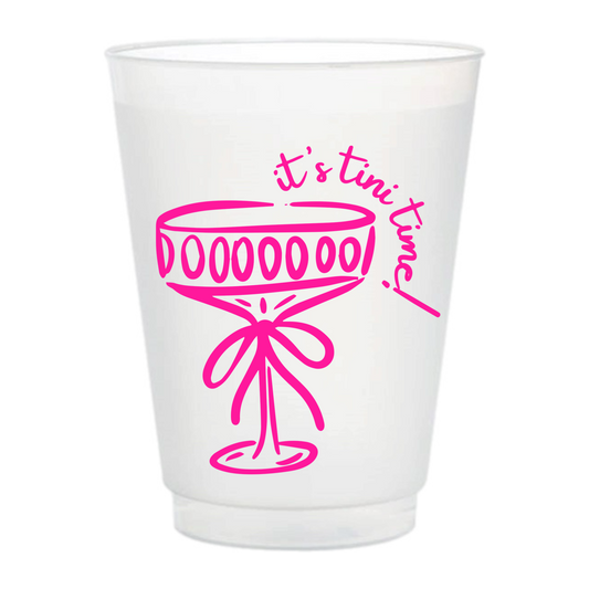 It's Tini Time Frosted Cups
