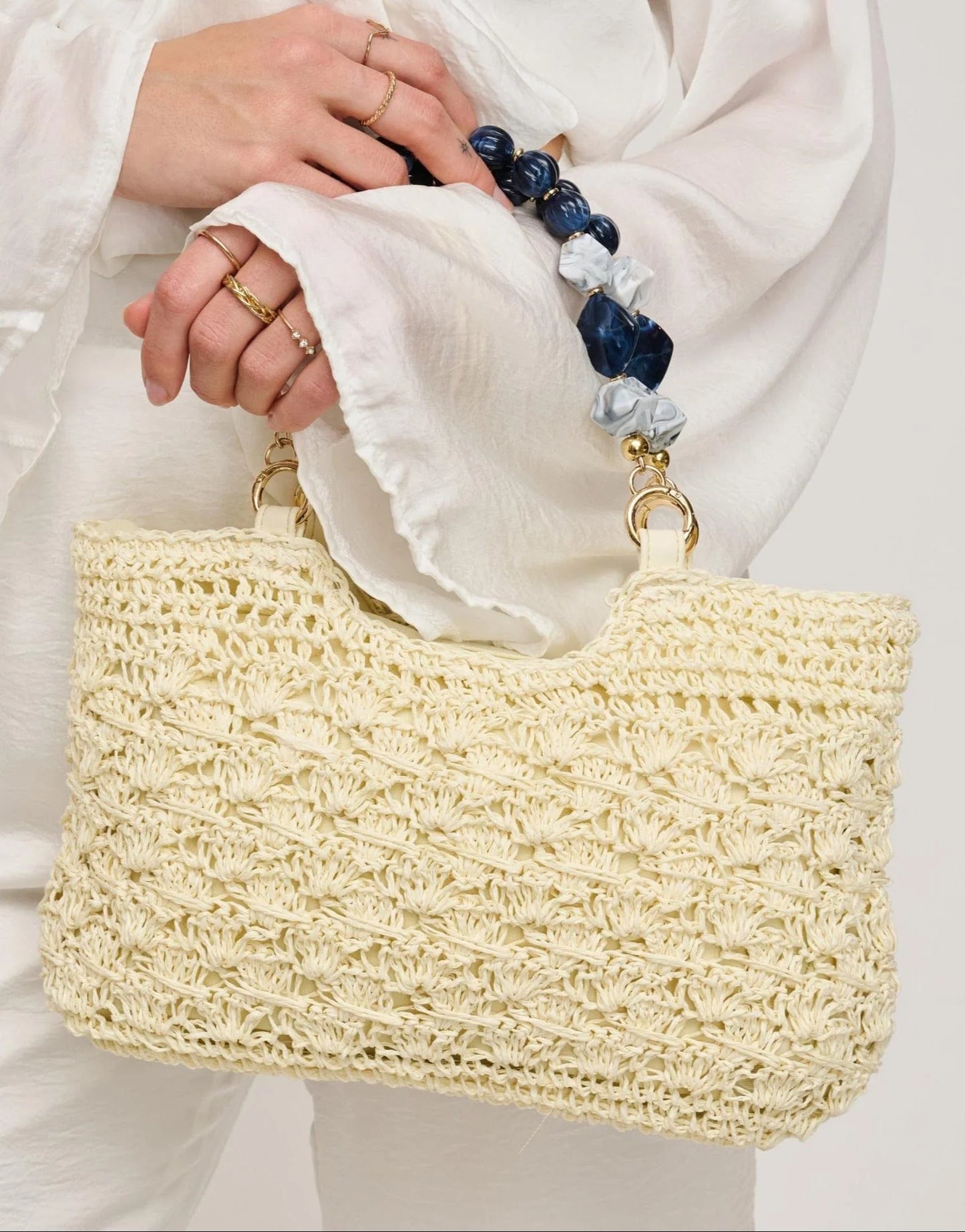 Straw Tote Bag