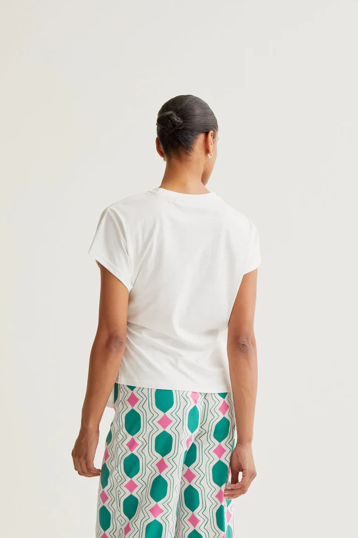 Draped Knotted Tee
