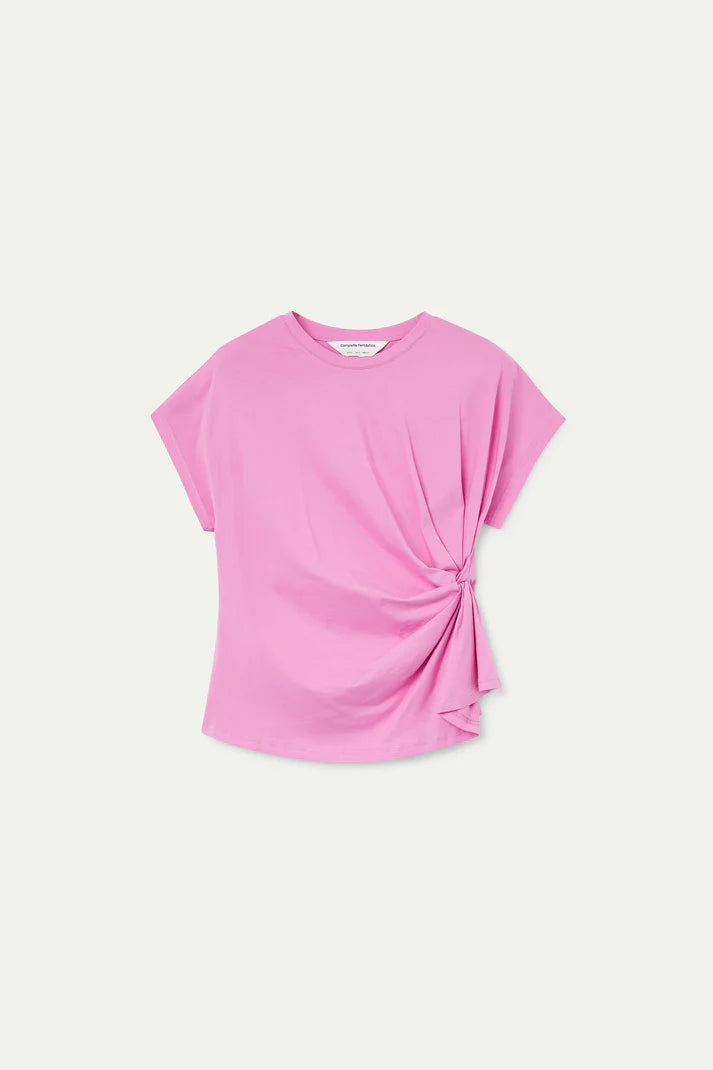 Draped Knotted Tee