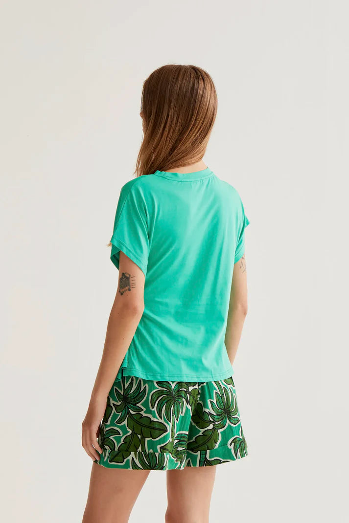 Draped Knotted Tee