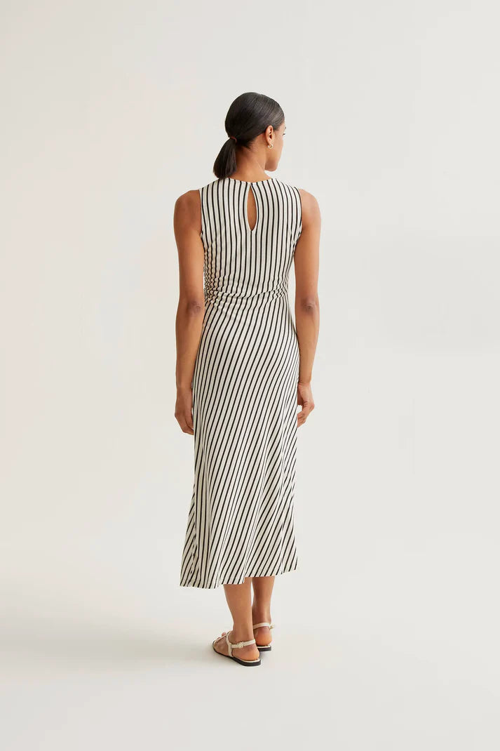 Striped Jersey Tee Dress