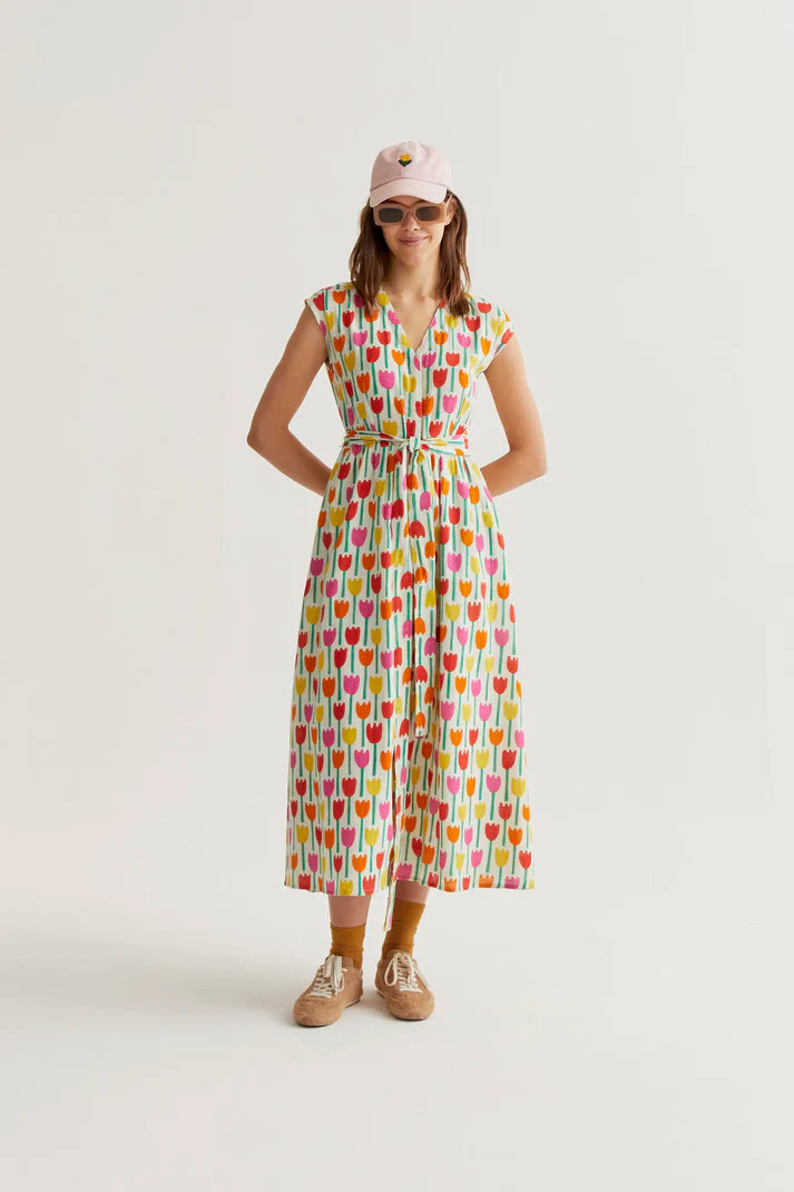 Flowers Maxi Dress